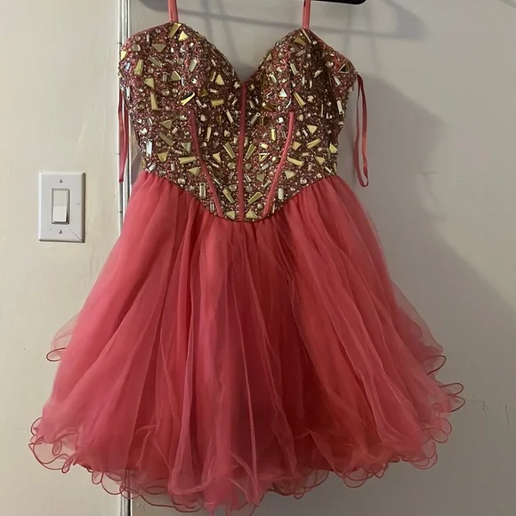 Dresses | Prom Graduation Party Dress Worn Once | Poshmark
